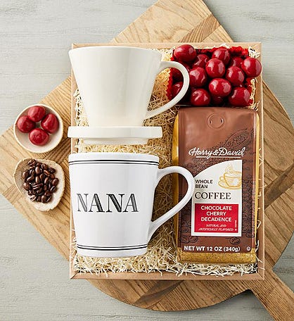 Chocolate-Cherry Coffee Gift for Nana